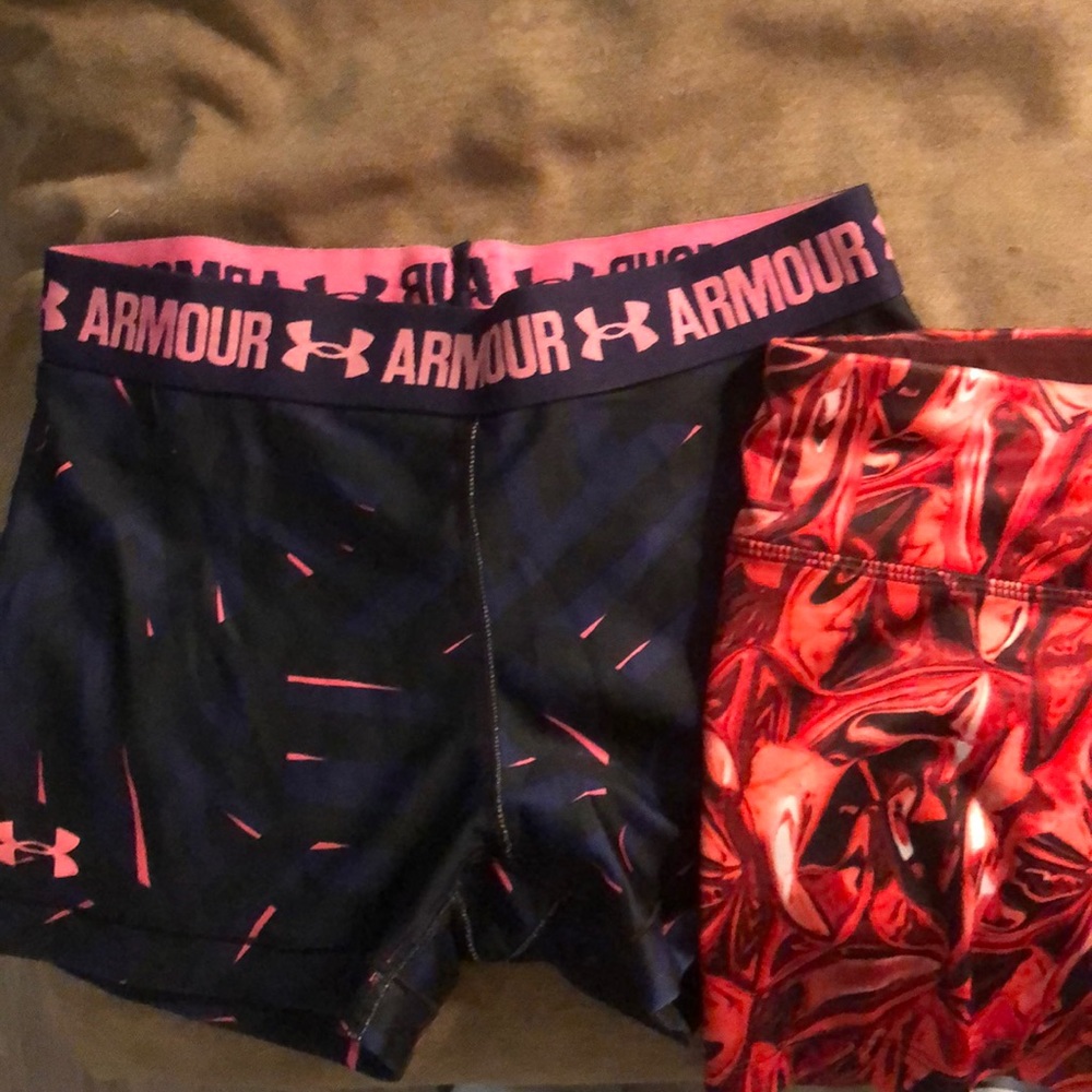 Short spandex shorts set